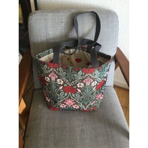 Taske med skulder rem 