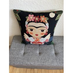 To puder i en den ene side med grn baggrund den anden med sort baggrund